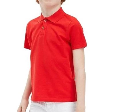 Polo Yaka Çocuk Tişört - Kısa - ÖZ - 10
