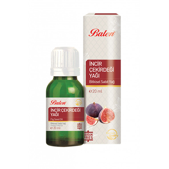 Balen İncir Çekirdeği Yağı 20 ml incir yağı