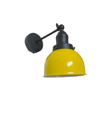 Rsylight Retro Metal Dekoratif Rustik Sarı Mafsallı Duvar Aplik ürün görseli