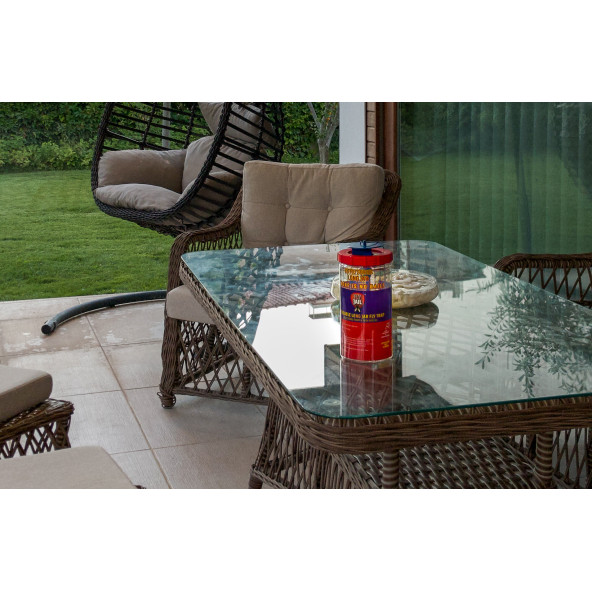 2 ADET FLY JAIL LONG JAR, 1.5 LİTRE KAVANOZ TİPİ KARASİNEK TUZAĞI - 4