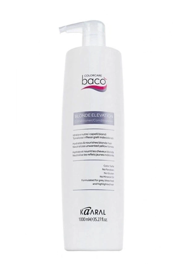 Kaaral Baco Blonde Elevatıon Saç Kremi 1000 Ml