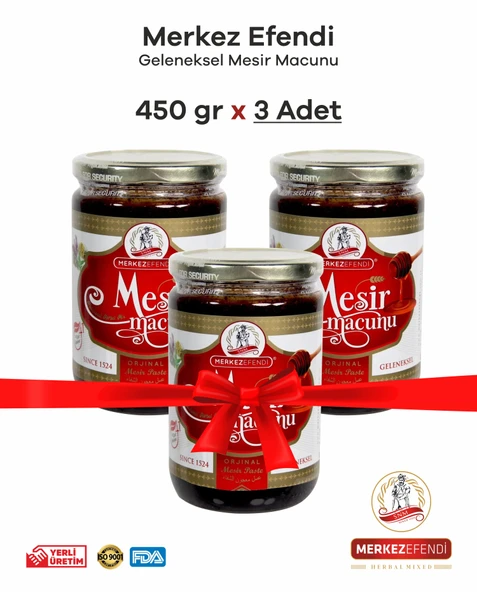 Mesir Macunu3 Kavanoz Orjinal Manisa 950 Gr