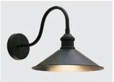Retrı Metal Rustik Dekoratif Kuğu Duvar Aplik
