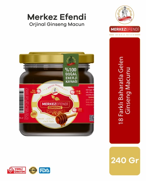 Keçi Boynuzu Özlü Macun Ginsengli 3 Adet 240 Gr - 5
