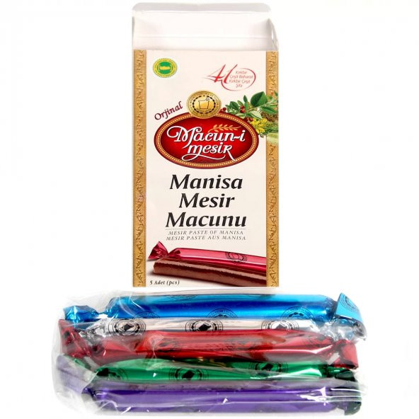 Mesir Macunu Seyahat Seti 450Gr Klasik-5'li Tek Kullanımlık-5 Li Mesir Macunu Çubuk Set - 3