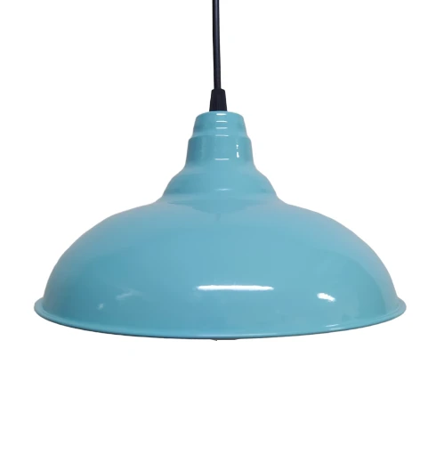 Retro Metal Sarkıt Avize Rustik Tekli Sarkıt Açık Mavi ürün görseli