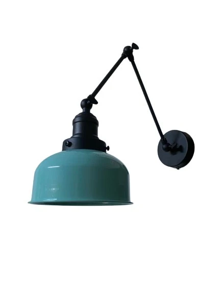 Rsylight Retro Metal Dekoratif Akrobatik Rustik Siyah Mafsallı Duvar Aplik - 2