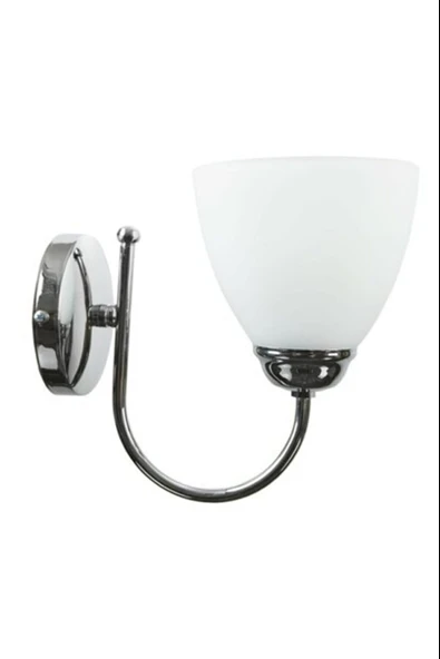 Rsylight Retro Metal Modern Krom Dekoratif Rustik Duvar Aplik