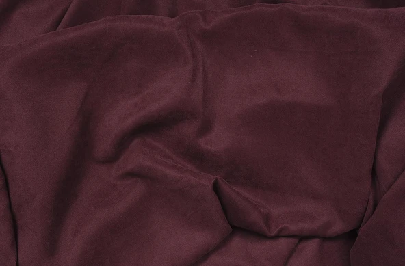 DOKUMA BORDO RENK (EKSTRAFOR BÜZGÜLÜ) TEK KANAT FON PERDE 150x260 CM - Resim 8