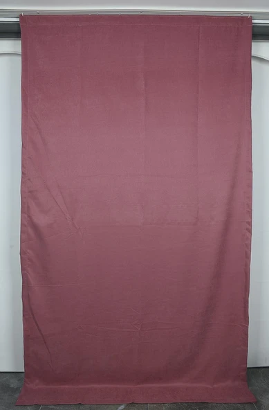 DOKUMA GÜL KURUSU RENK (EKSTRAFOR BÜZGÜLÜ) TEK KANAT FON PERDE 150x260 CM ürün görseli 1