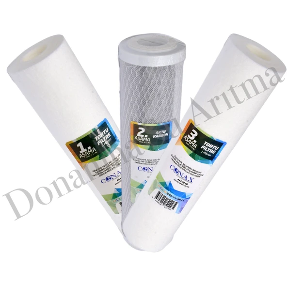 CONAX Açık Kasa 8 li Filtre Seti BENC Membranlı (Tüm Açık Kasa Cihazlar İçin) - Resim 2