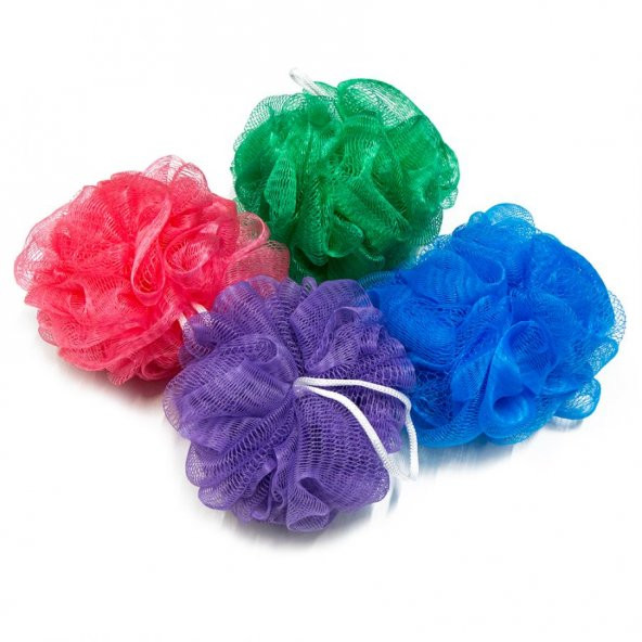 nistabolje 2 Adet Banyo Lifi Vücut Kesesi Top Lif - 4