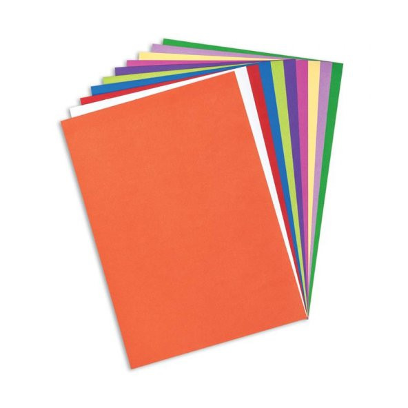 nistabolje 30 Adet Fon Kartonu A4 Boyutu 24X34 Karışık Renkli - 2