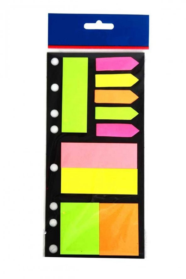 nistabolje 5 Adet Renkli Yapışkanlı Post it Notluk Not Kağıdı