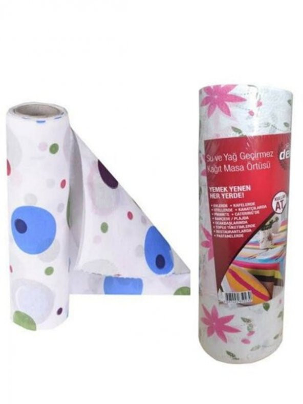 nistabolje 50 Adet Kullan At Masa Örtüsü Sıvı Geçirmez(5 Rulo) Tek kullanımlık 100x120 cm Sofra Kağıdı