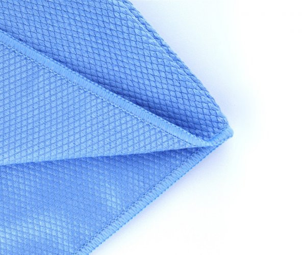 nistabolje 3 Adet Mikrofiber Cam Bezi 30x40 Temizlik Bezi