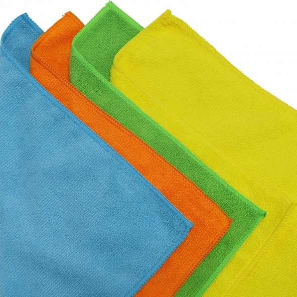 nistabolje 16 ADET Mikrofiber Bez Genel Temizlik Bezi Çok Amaçlı Toz Bezi - 3