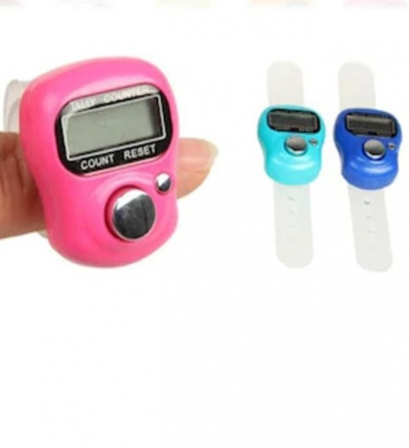 nistabolje 3 Adet Zikirmatik Sayaç yüzük Tesbih Çekme Salavat Ve Zikir Sayacı