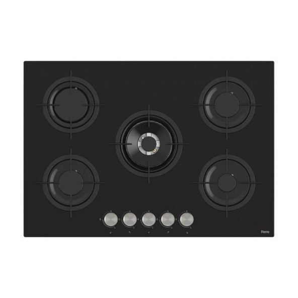 Ferre Fryart Rs Serisi Siyah Cam Ankastre Set D063 + RS035 + XE63CS - 3