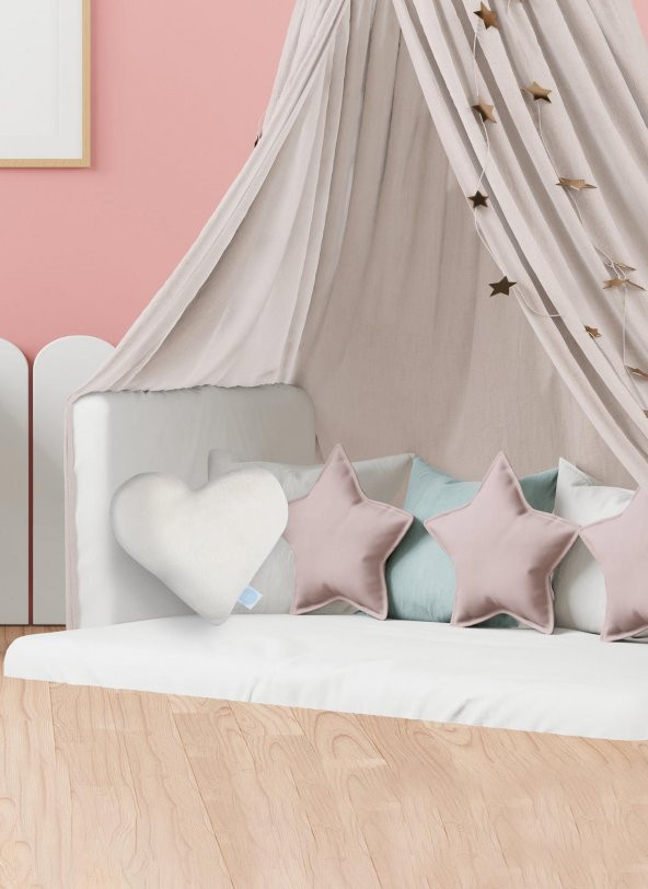 The Mia Heart Fleece Yastık 32x32 Cm - 2