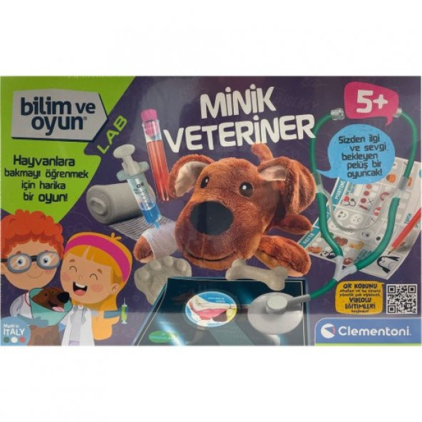 Clementoni Minik Veteriner 64195 Lİsanslı Ürün