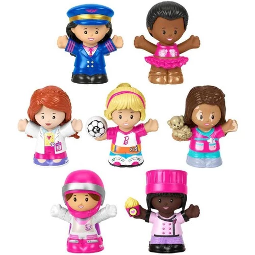 Little People Barbie Figürleri HCF58 Lisanslı Ürün