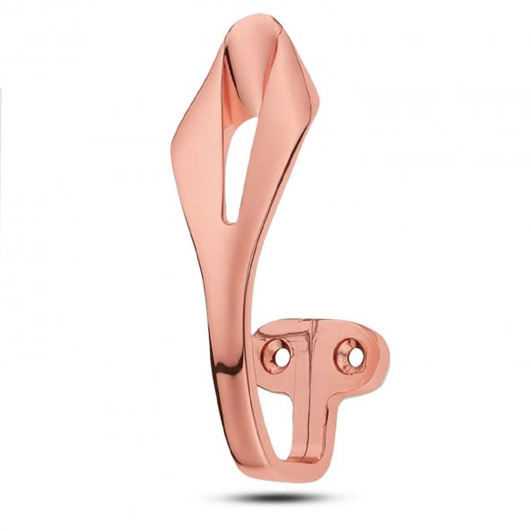 Vestiyer Duvar Askısı Metal Dolap Elbise Askılığı Bakır Askı - Resim 2