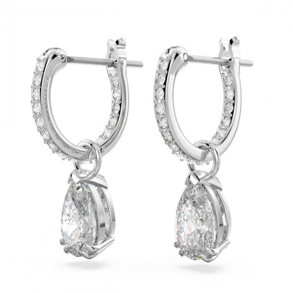 5636716 Swarovski Küpe Thebasıcs:Pe Pear Whıte/Rhs - 2