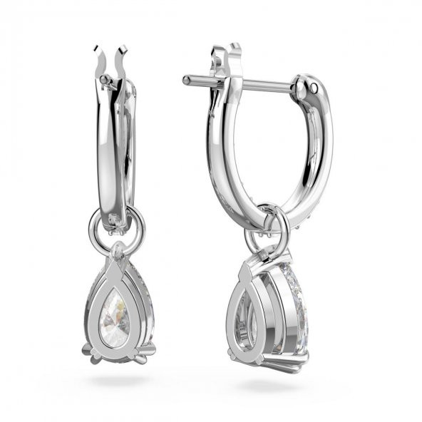 5636716 Swarovski Küpe Thebasıcs:Pe Pear Whıte/Rhs - 3
