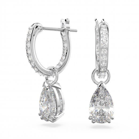 5636716 Swarovski Küpe Thebasıcs:Pe Pear Whıte/Rhs
