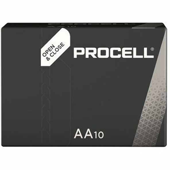 PROCELL ENDÜSTRİYEL ALKALİN LR6 AA KALEM PİL (10LU PAKET FİYATI)(DURACELL) - 3