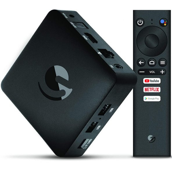 EMATIC AGT419 4K ULTRA HD ANDROID TV BOX