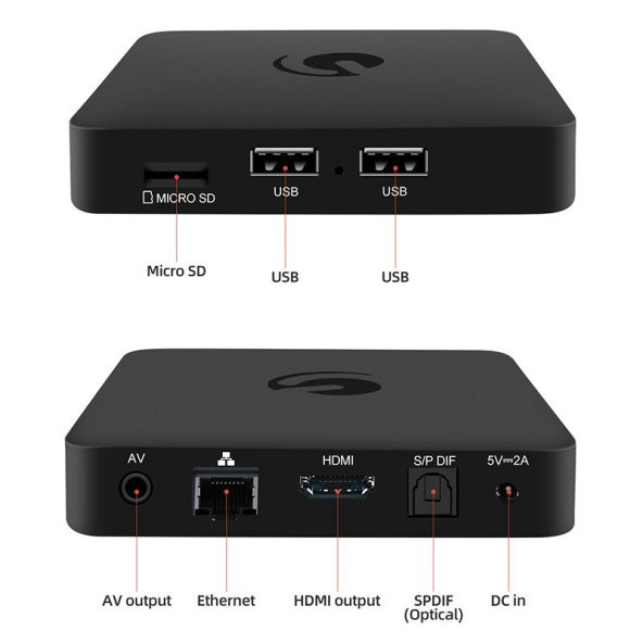 EMATIC AGT419 4K ULTRA HD ANDROID TV BOX - 3