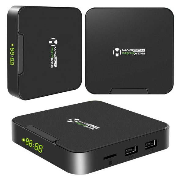 MAGBOX MAGROID XS-97MAX 4 GB RAM 32 GB HDD 4K TV BOX (ANDROID 9.1) - 2