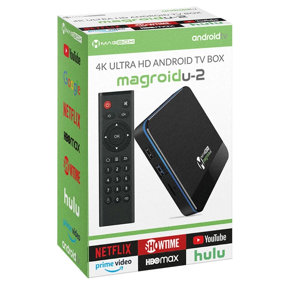 MAGBOX MAGROID U2 4 GB RAM 32 GB HDD 4K TV BOX (ANDROID 9.1) - 3