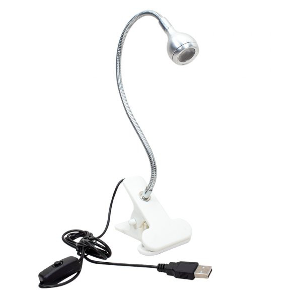 POWERMASTER COB LED 5 VOLT USB BEYAZ MASA LAMBASI