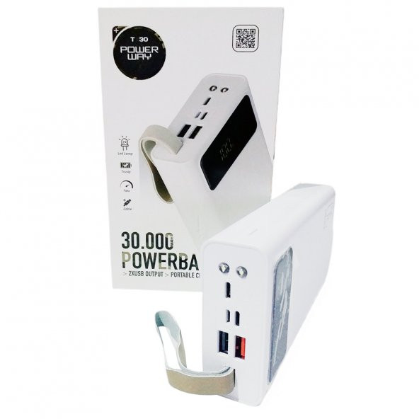 30000 MAH DİJİTAL GÖSTERGELİ POWERBANK - 2