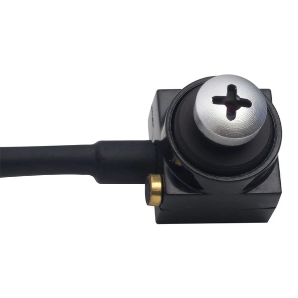 POWERMASTER PM-19312 3.6 MM 800 TVL 1/4 SENSÖR MİKROFONLU VİDA TİP MİNİ KAMERA - 2