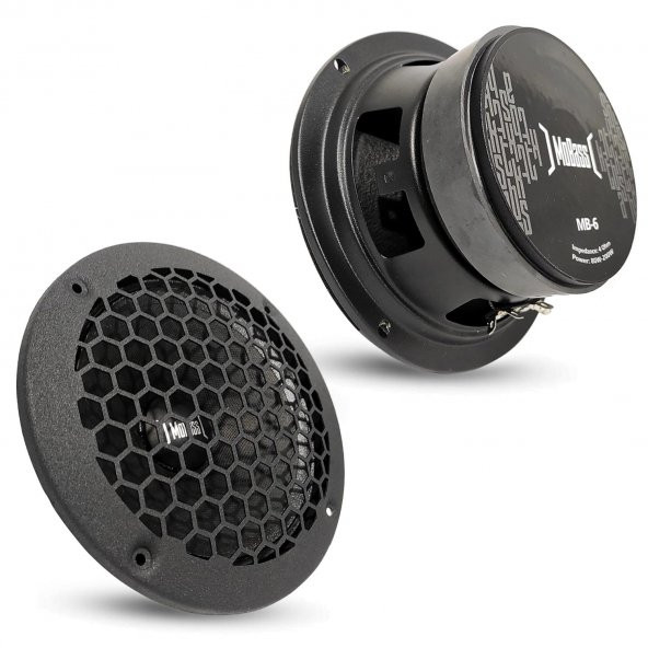 MOBASS MB-6 Oto Midrange 16cm 200 Watt 2 Adet - 2