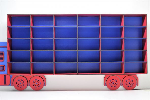 Turkafone Ahşap Dekoratif Tır Araba Rafı - 4