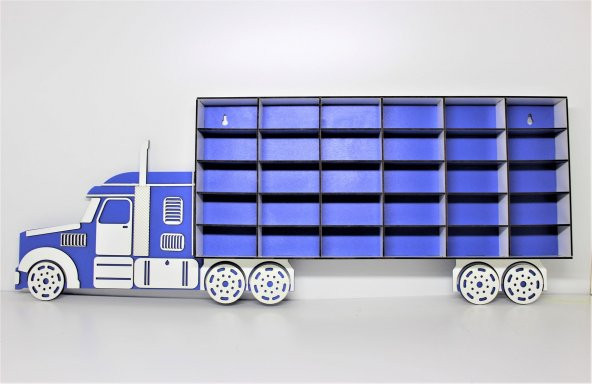 Turkafone Ahşap Dekoratif Tır Araba Rafı