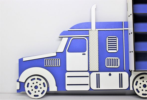 Turkafone Ahşap Dekoratif Tır Araba Rafı - 2