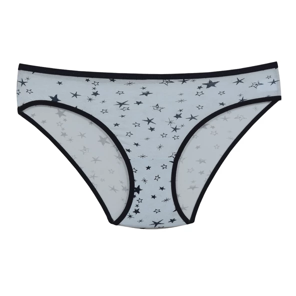 ASM1106 Kadın 3 lü Renkli Karışık Pamuklu Bikini Külot - 3