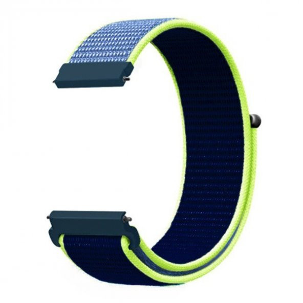 22MM GEAR S3 WATCH 4 -GT2 GT2E 46MM KAYIŞ KORDON LYLON LOOP