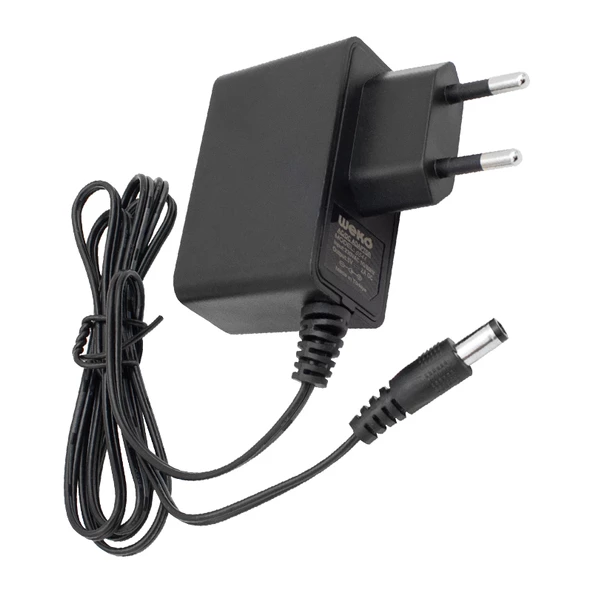 WEKO 5 VOLT - 2 AMPER - 10 WATT 5.5*2.5 UÇLU YERLİ ÜRETİM PLASTİK KASA PRİZ TİPİ ADAPTÖR - 3