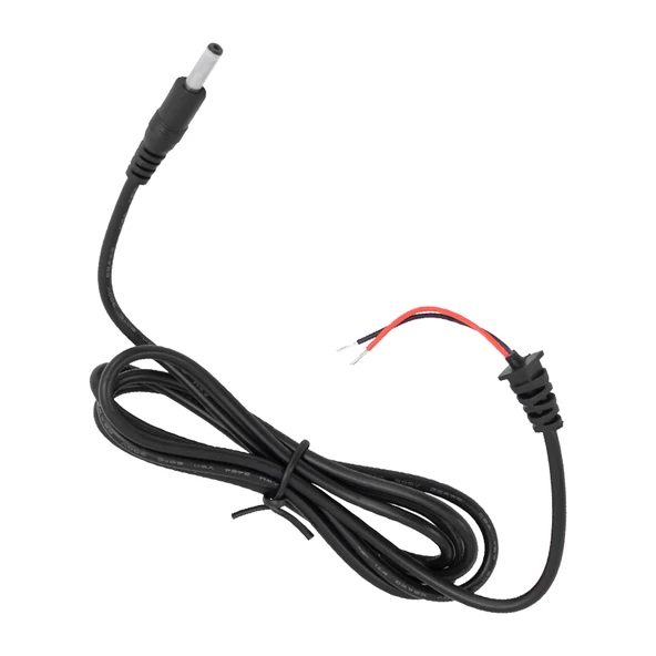 NOTEBOOK ADAPTORU  JACKLI DC KABLO 1.5 METRE SİYAH 4.0*1.35 MM - 2