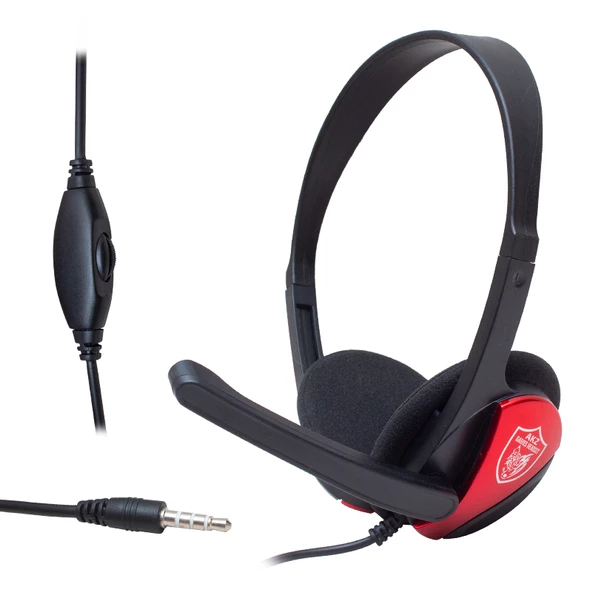 MAGICVOICE GM-006 3.5MM AUX GİRİŞLİ STEREO MİKROFONLU KULAK ÜSTÜ OYUNCU KULAKLIK - 3