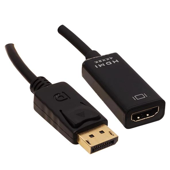 POWERMASTER PM-14030 DISPLAY PORT ERKEK TO HDMI DİŞİ 4K*2K 25CM ÇEVİRİCİ KABLO