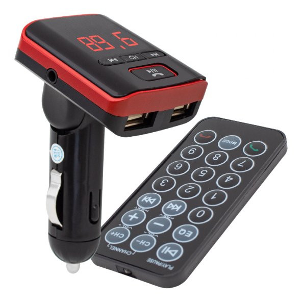 HELLO HL-19682 USB/SD/MP3 12-24 VOLT EKRANLI KUMANDALI HAFIZASIZ BLUETOOTH FM TRANSMITTER