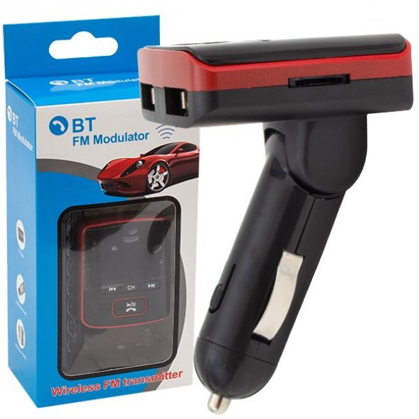 HELLO HL-19682 USB/SD/MP3 12-24 VOLT EKRANLI KUMANDALI HAFIZASIZ BLUETOOTH FM TRANSMITTER - 3